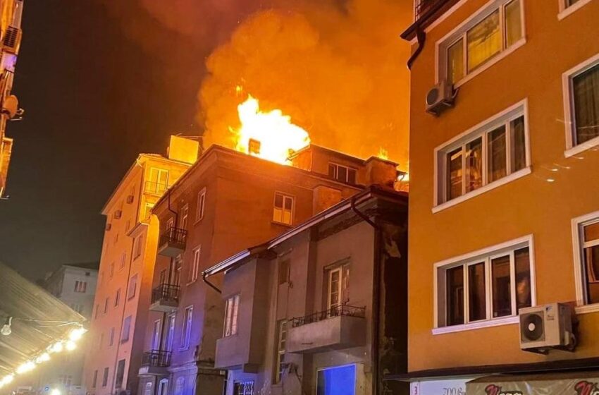  Лошо! Пожар взе жертва в София