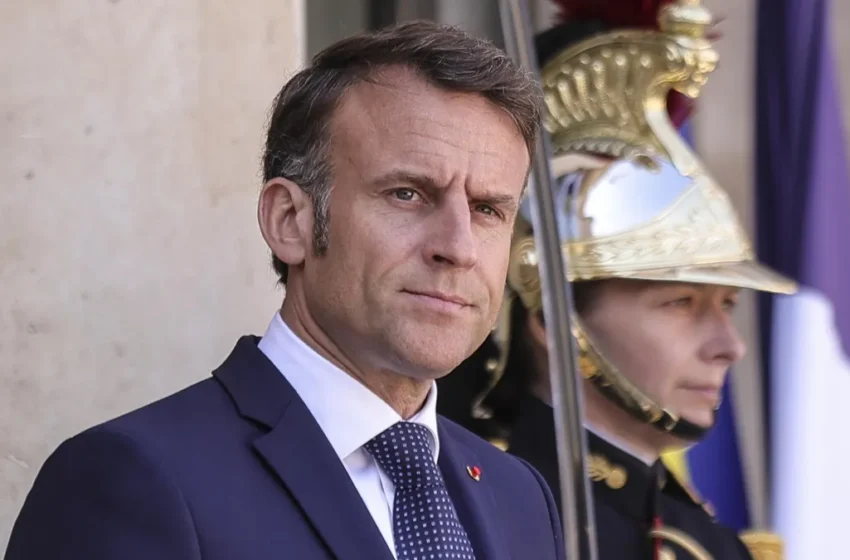  Мръсна кърпичка, торбичка кокаин: Какво скри Макрон във влака за Украйна? ВИДЕО