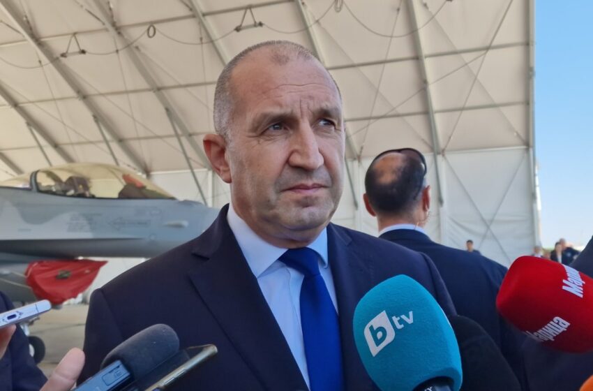  Радев: Неадекватните действия на управляващите засилват разделението в обществото