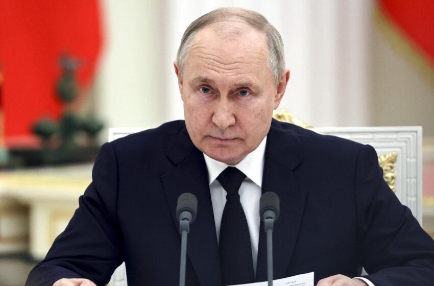  Руският президент Владимир Путин пристигна на китайска земя