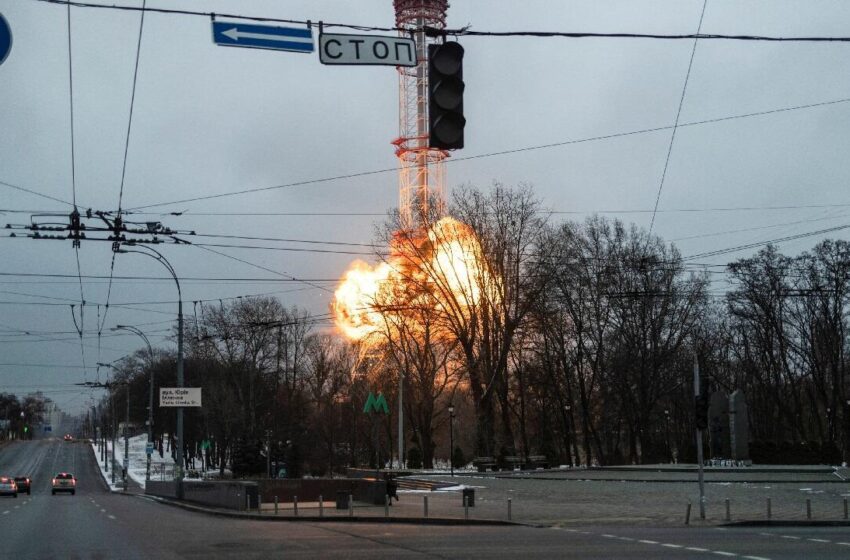  Ужас! Русия нападна Киев с ракети малко след полунощ днес
