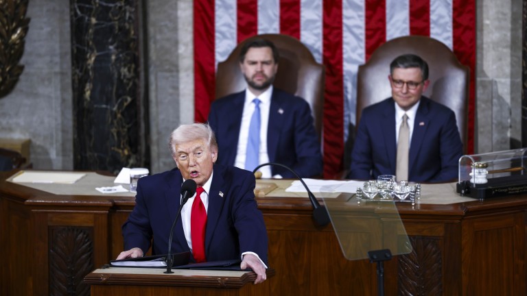  Тръмп пред Конгреса: След година в Белия дом страната е по-богата и по-силна от всякога